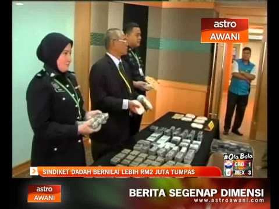 Sindiket dadah bernilai lebih RM2 juta tumpas