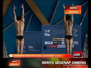 Pemenang Sukan SEA gagal di Kejohanan Terjun Dunia