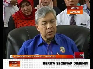 Tải video: Pencarian murid Orang Asli diperluas