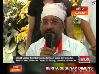 Karpal Singh diberi penghormatan terakhir