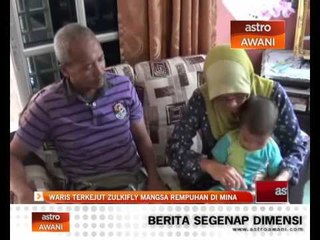 Waris terkejut zulkifly mangsa rempuh Mina