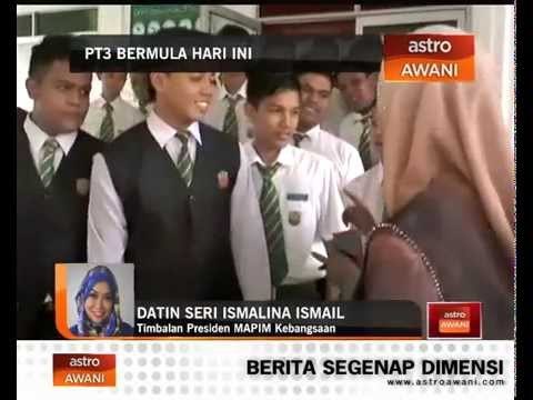 PT3 bermula hari ini