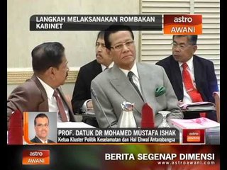 Langkah melaksanakan rombakan kabinet