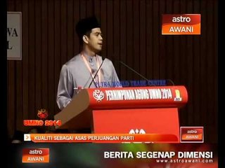 Kualiti sebagai asas perjuangan parti