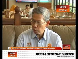 Nilai pelaburan asing dan tempatan meningkat