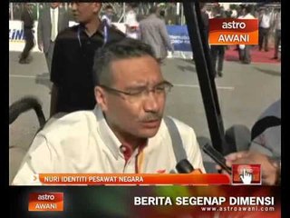 Nuri identiti pesawat negara