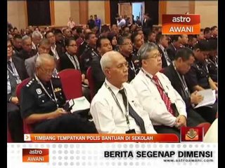 Timbang tempatkan polis bantuan di sekolah