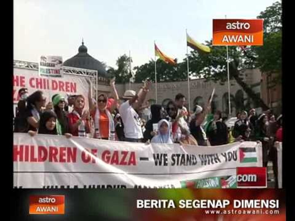 Lebih 10,000 hadiri Perhimpunan di Dataran Merdeka