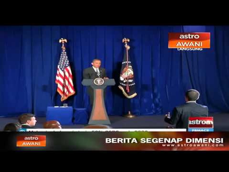 Jangan takut dengan pengganas - Barack Obama