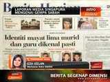 Laporan media Singapura mengenai gempa Sabah