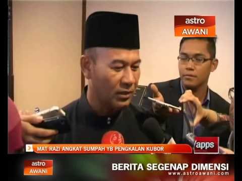 Mat Razi angkat sumpah YB Pengkalan Kubor