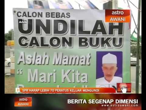 SPR harap lebih 70 peratus keluar mengundi