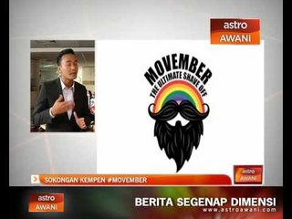 Sokongan kempen #movember