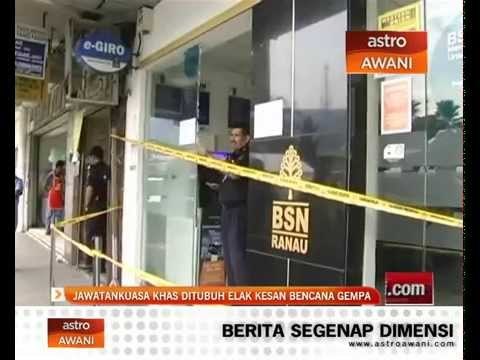 Jawatankuasa khas ditubuh elak kesan bencana gempa