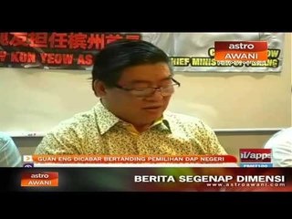 Guan Eng dicabar bertanding pemilihan DAP negeri