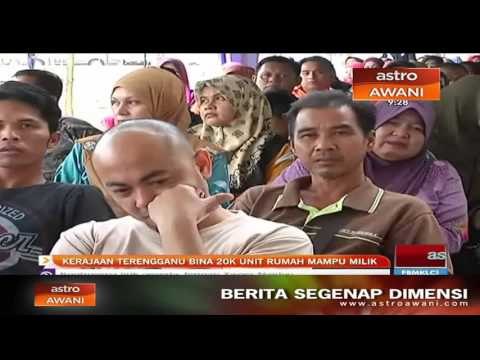 Kerajaan Terengganu bina 20 ribu unit rumah mampu milik
