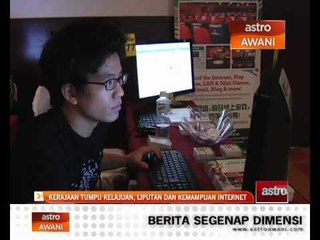 Kerajaan tumpu kelajuan, liputan dan kemampuan internet