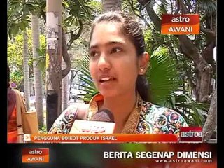 Pengguna boikot produk Israel