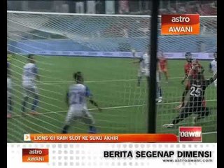 Lions XII raih slot ke suku akhir