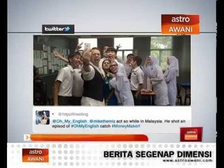 Peminat tertanya-tanya siapa tinggalkan #OhMyEnglish?