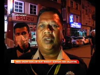 Ambil dadah sebelum buat maksiat sempena Hari Valentine