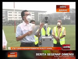 UTM tubuh pasukan pemantau kualiti udara