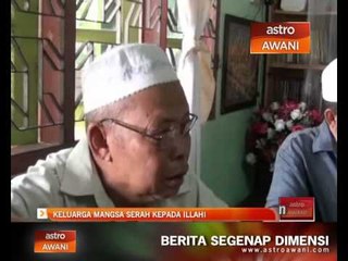 Kren runtuh: Keluarga mangsa serah kepada illahi