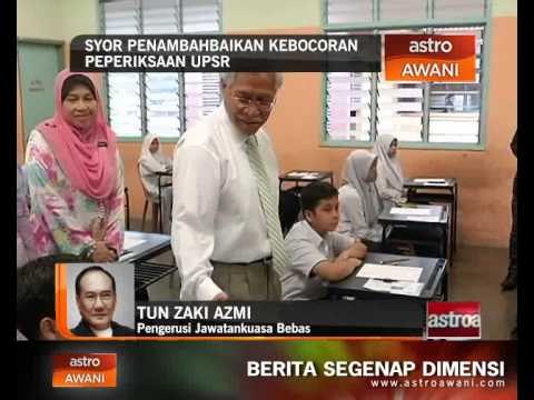 Syor penambahbaikan kebocoran peperiksaan UPSR