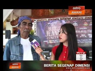 Anak sebagai gitaris konsert The Blue Jeans