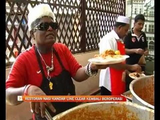 Restoran Nasi Kandar Line Clear kembali beroperasi