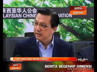 Liow wakil MCA dalam kabinet