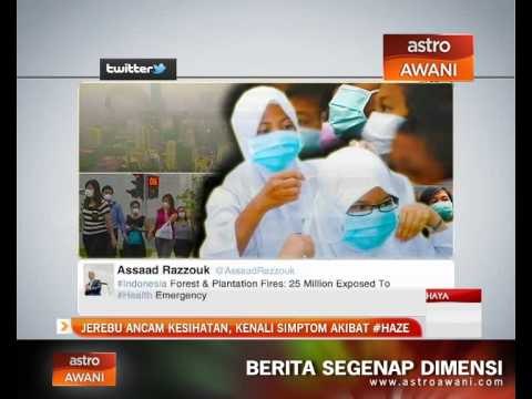 Jerebu ancam kesihatan, kenali simptom akibat #haze