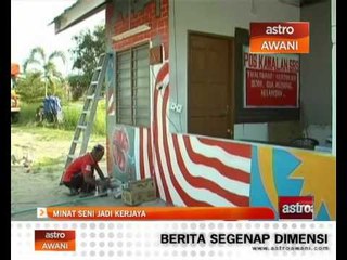 Minat seni Abe Ya jadi kerjaya