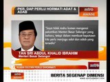 Krisis MB Selangor: Kuasa sultan perlu dihormati