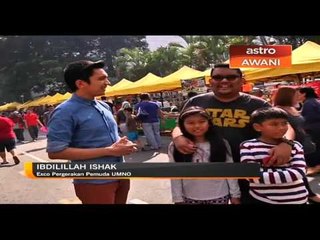 Cabaran RM10 di bazar Taman Tun Dr Ismail