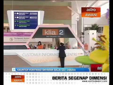 Kaunter verifikasi bayaran balik GST dibuka