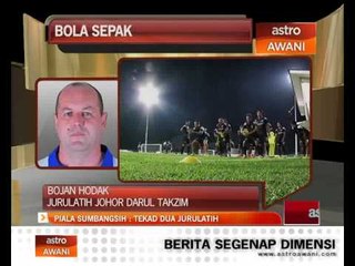 Piala Sumbangsih: Tekad dua jurulatih