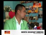 Mawi penat tapi gembira menjaga anak