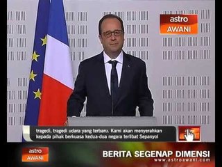 Presiden Perancis sifatkan nahas sebagai tragedi
