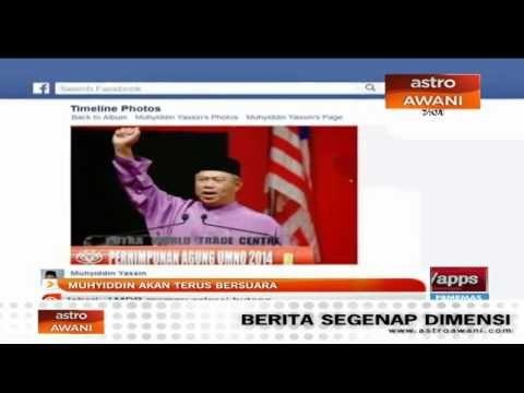 Muhyiddin akan terus bersuara