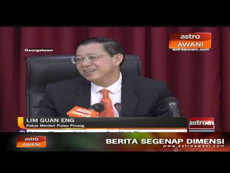 'Siapa dia mahu cabar saya' - Guan Eng