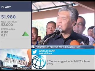 Pengambilan pekerja asing ditangguhkan