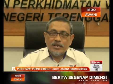 Perlu dapat permit sembelih untuk laksana ibadah korban