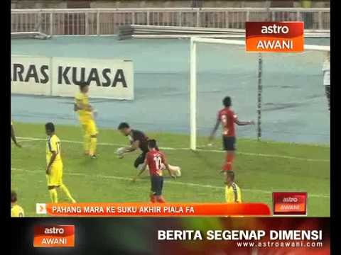 Pahang mara ke suku akhir Piala FA