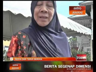 MH370: Redha dan terus berdoa