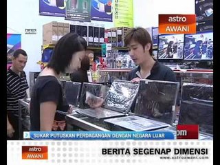 Sukar putuskan dagangan dengan negara luar