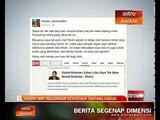 KJ nafi keluarkan kenyataan tentang Hudud