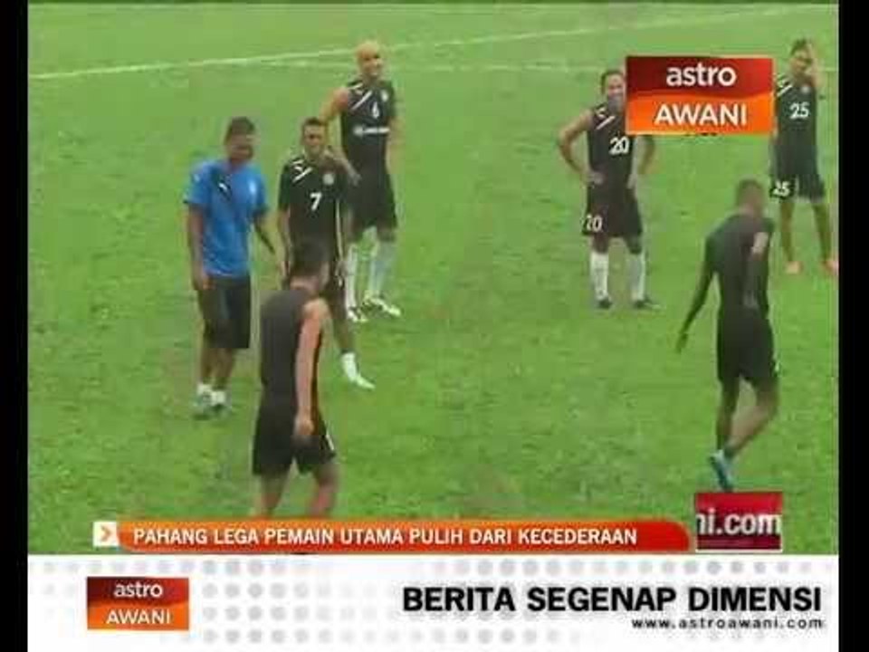 Piala Malaysia 2015: Pahang lega pemain utama p...