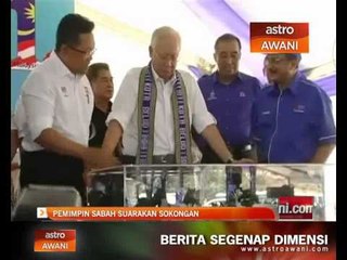 Pemimpin Sabah suarakan sokongan