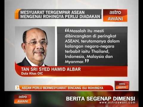 ASEAN perlu bermesyuarat bincang isu Rohingya